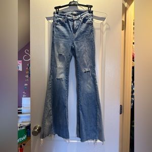 American Eagle next level stretch bell bottoms